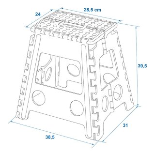 Klappbarer Tritthocker gross