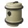 Aquaroll Frischwasser Rolltank beige