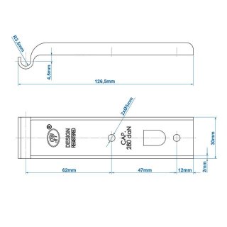 Contre-support pour fermeture excentrique SPP Z-01