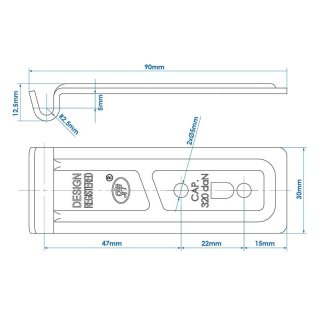 Gegenhalter für Exzenterverschluss SPP Z-06