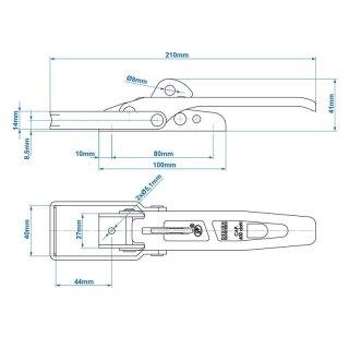 Exzenterverschluss SPP ZB-01A