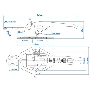 Exzenterverschluss SPP ZB-03A