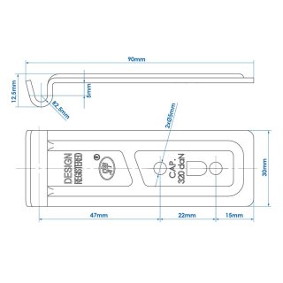 Gegenhalter für Exzenterverschluss SPP ZN-06