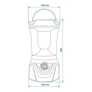 Lampe de camping 16 LED